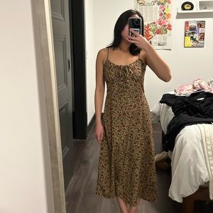 Floral midi dress